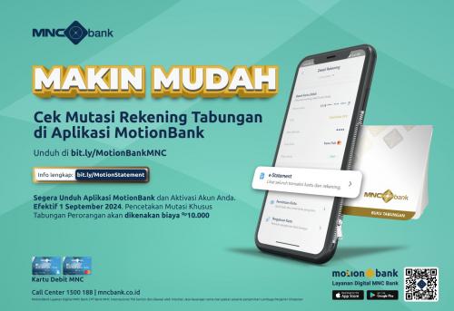 Begini Cara Akses Mutasi Rekening MNC Bank Lewat HP