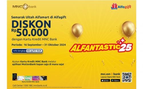 Belanja Makin Hemat di Alfamart, Nikmati Sekarang dengan Kartu Kredit MNC Bank