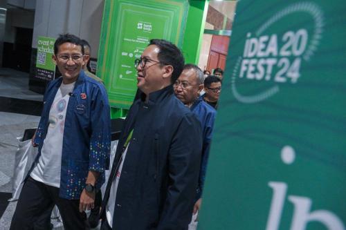 Sandiaga Sebut Ideafest 2024 Jadi Wadah Perkuat Sektor Ekonomi Kreatif