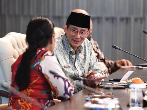 Sandiaga Dorong Pemerintah Kembangkan Pariwisata Berkualitas dan Bekelanjutan