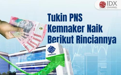 Tukin PNS Kemnaker Naik, Berikut Rinciannya