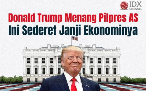 Donald Trump Menang Pilpres AS, Ini Deretan Janji Ekonominya