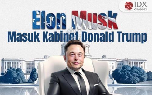 Elon Musk Masuk Kabinet Trump, Pimpin Departemen Efisiensi Pemerintah