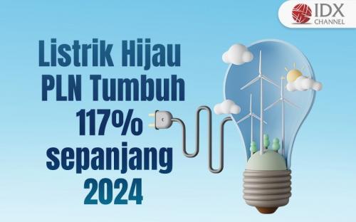 Listrik Hijau PLN Tumbuh 117 Persen sepanjang 2024