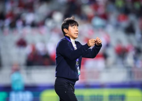 Shin Tae-yong Malu Timnas Indonesia Gagal Menang Lawan Laos di AMEC 2024