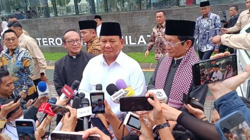 Jelang Laga Timnas Indonesia vs Laos, Prabowo: Harus Menang