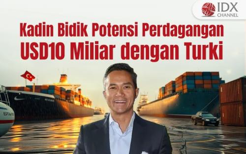 Kadin Bidik Potensi Perdagangan USD10 Miliar dengan Turki