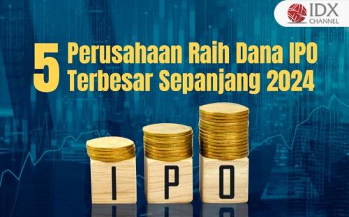 5 Perusahaan Raih Dana IPO Terbesar Sepanjang 2024