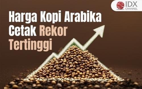 Harga Kopi Arabika Cetak Rekor Tertinggi